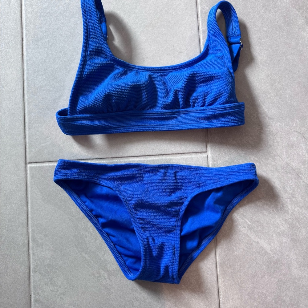 Xhilaration Blue Swim Set
